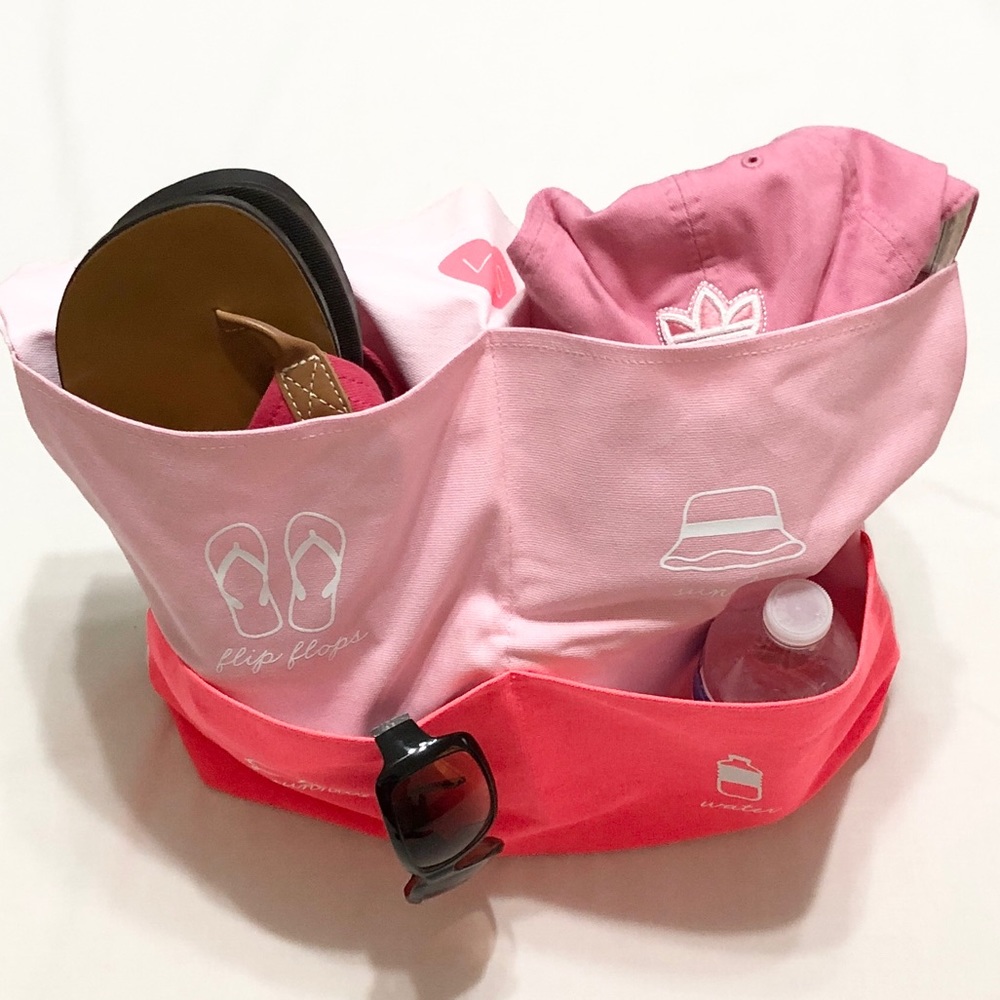 Victoria’s Secret Canvas Beach Tote w/Deep Pockets - Picture 8 of 8